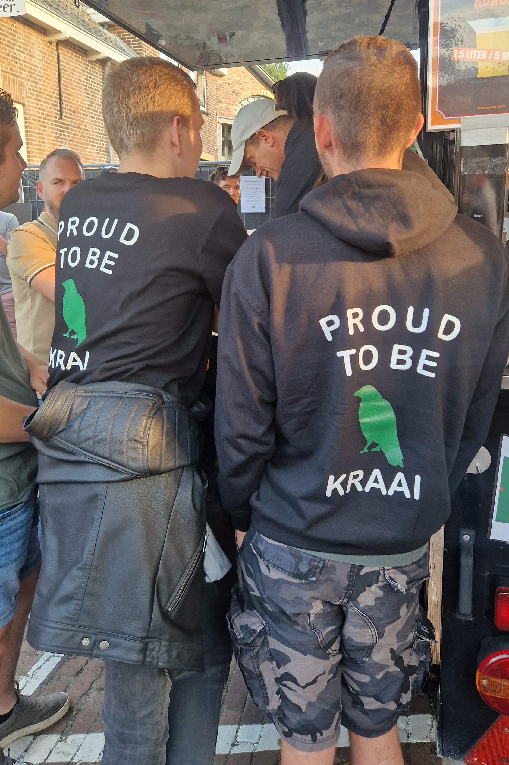 Hoodie Piershil Proud to be Kraai